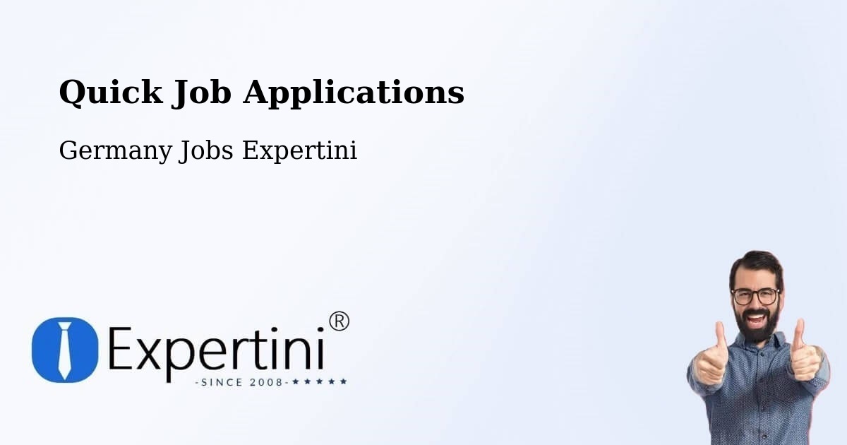 Quick Apply Feature – Langenfeld - Germany Jobs Expertini